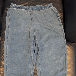 Pure Jill Barrel shaped Denim jeans